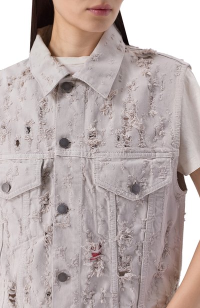 Джинсовый жилет ryder HAIKURE, арт. HEW09127GF180PXD/RYDER BULL DESTR0Y, фото 5