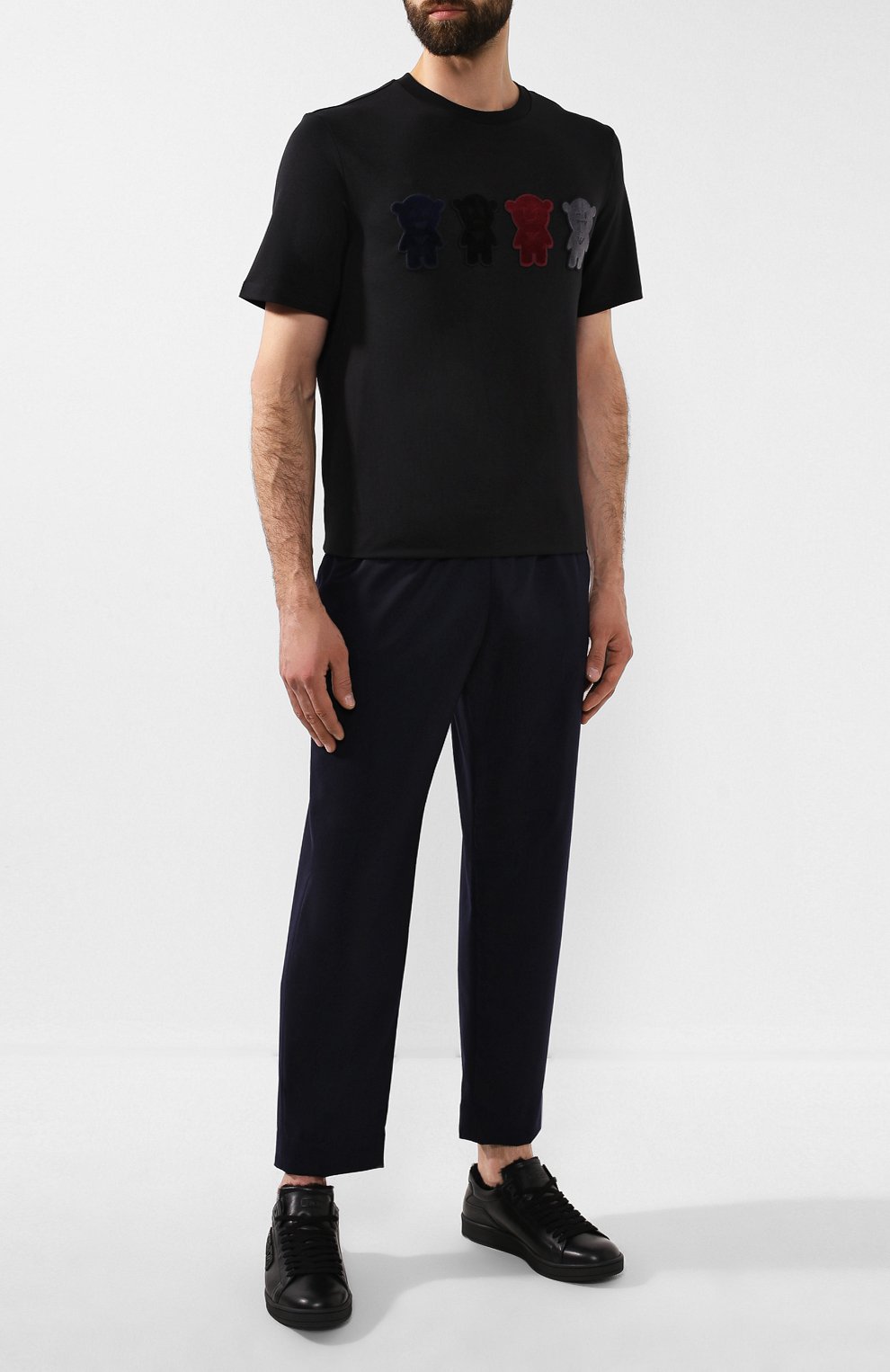 Хлопковая футболка EMPORIO ARMANI, арт. 6G1TD2/1J91Z, фото 2