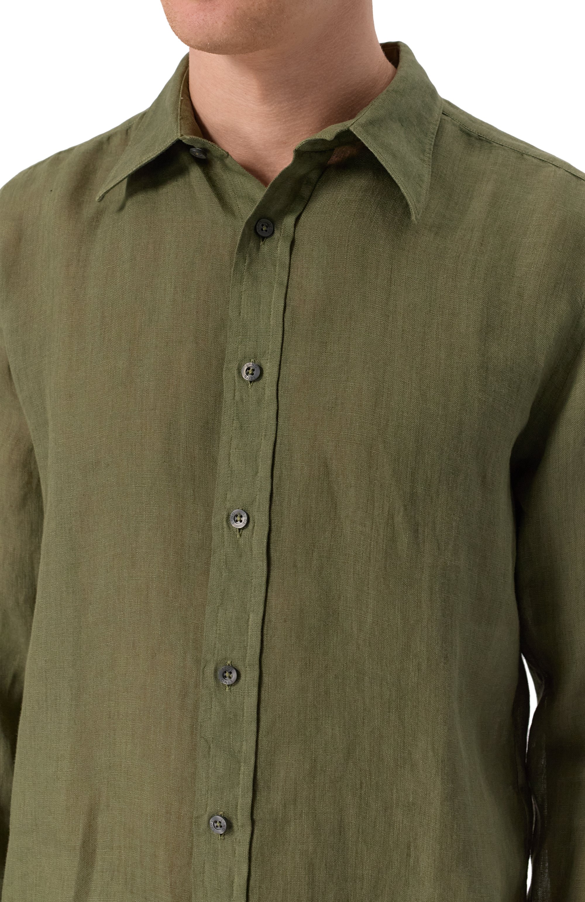 Льняная рубашка 120% LINO, арт. 32ALIM19RS/0115/S00, фото 5