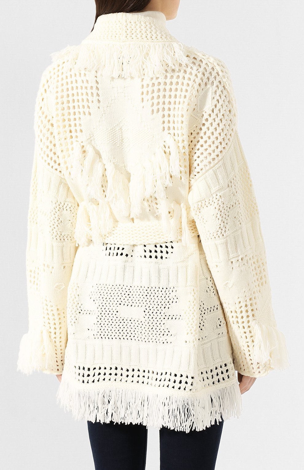 Шерстяной кардиган ALANUI, арт. LWHB001R20004037, фото 4