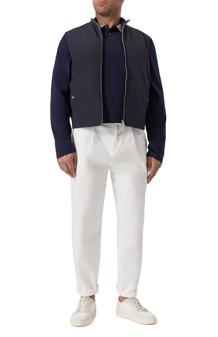 Мужское хлопковое поло BRUNELLO CUCINELLI, арт. M0B138791W