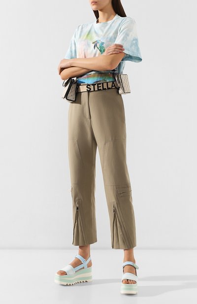 Хлопковые брюки STELLA MCCARTNEY, арт. 567050/SMB64, фото 2