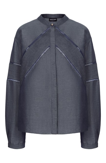 Женская куртка из лиоцелла и льна GIORGIO ARMANI, арт. GW003065/AF26110