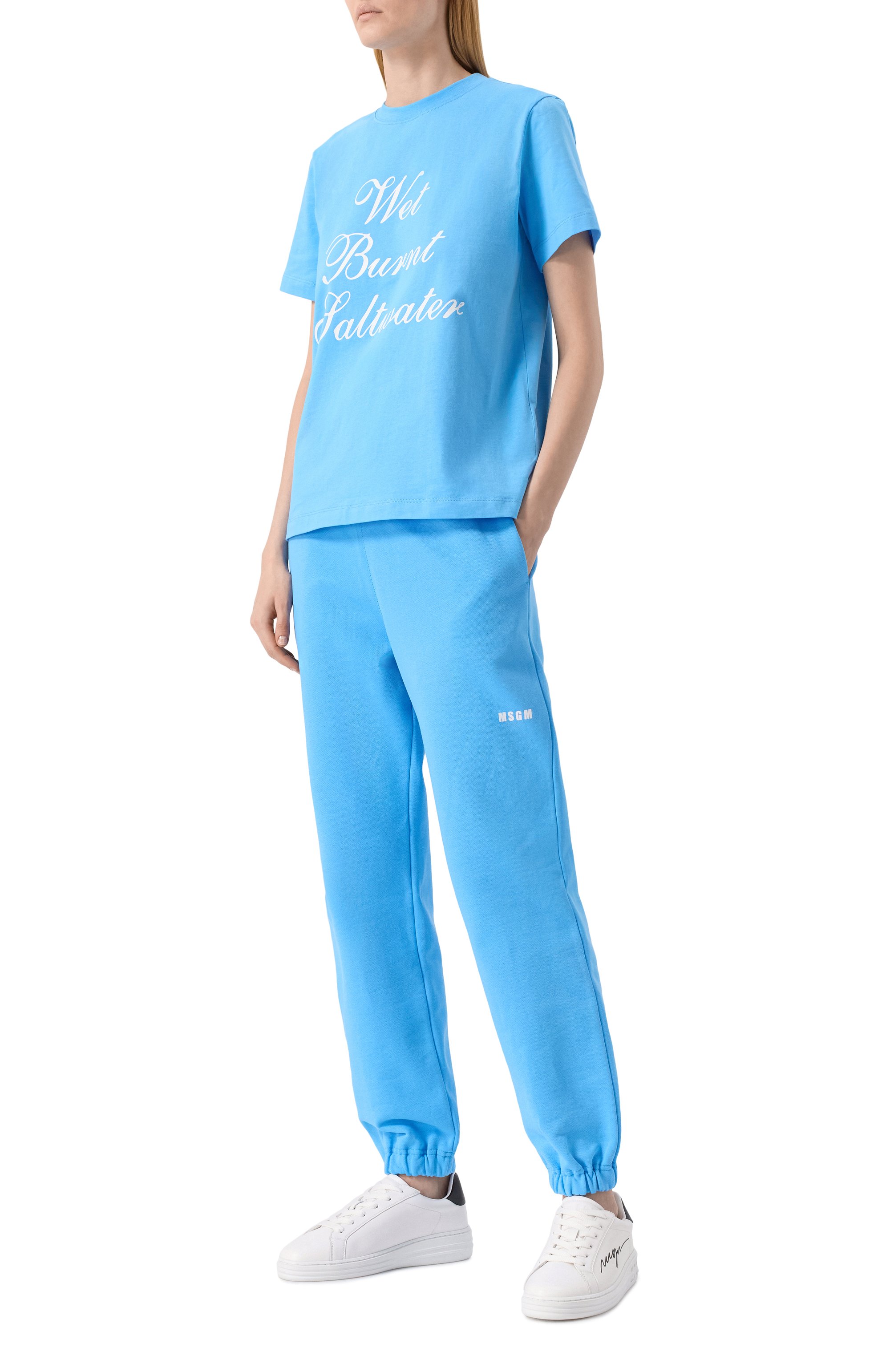 Хлопковая футболка MSGM, арт. 3841MDM157/257002, фото 2