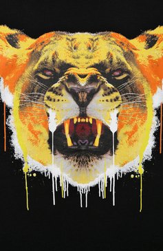 Детская хлопковая футболка MARCELO BURLON KIDS OF MILAN черного цвета, арт. 21E/B/MB/1103/0010/2-6Y | Фото 3 (Рукава: Короткие; Материал внешний: Хлопок; Региональные ограничения белый список (Axapta Mercury): RU, Не проставлено; Мальчики Кросс-КТ: Футболка-одежда; Материал сплава: Проставлено; Драгоценные камни: Проставлено; Ростовка одежда: 6 лет | 116 см)