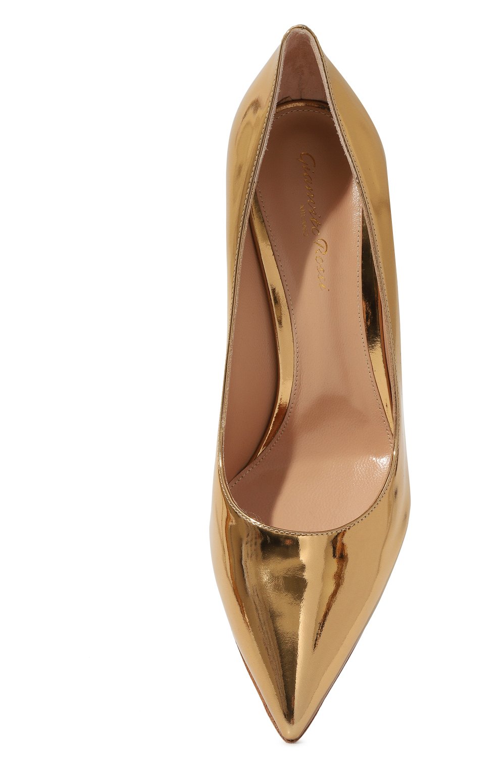 Кожаные туфли gianvito 85 GIANVITO ROSSI, арт. G24580.85RIC.METMEK0, фото 6