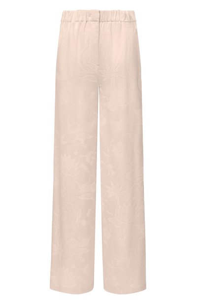 Женские шелковые брюки MVST, арт. M26.2PW.T012/F126 FL0RAL JACQUARD