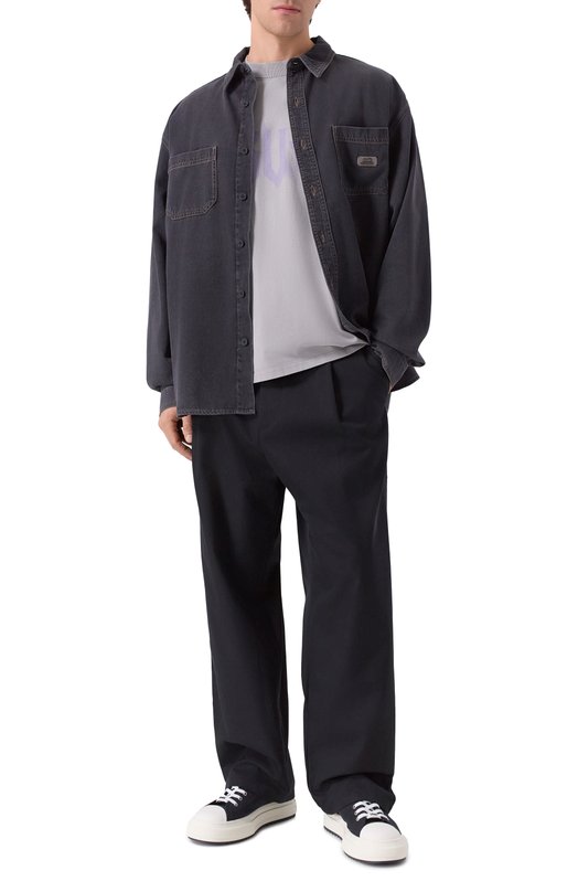 Хлопковая футболка Ksubi MFA25TE007 Серый  MFA25TE007 Фото 2