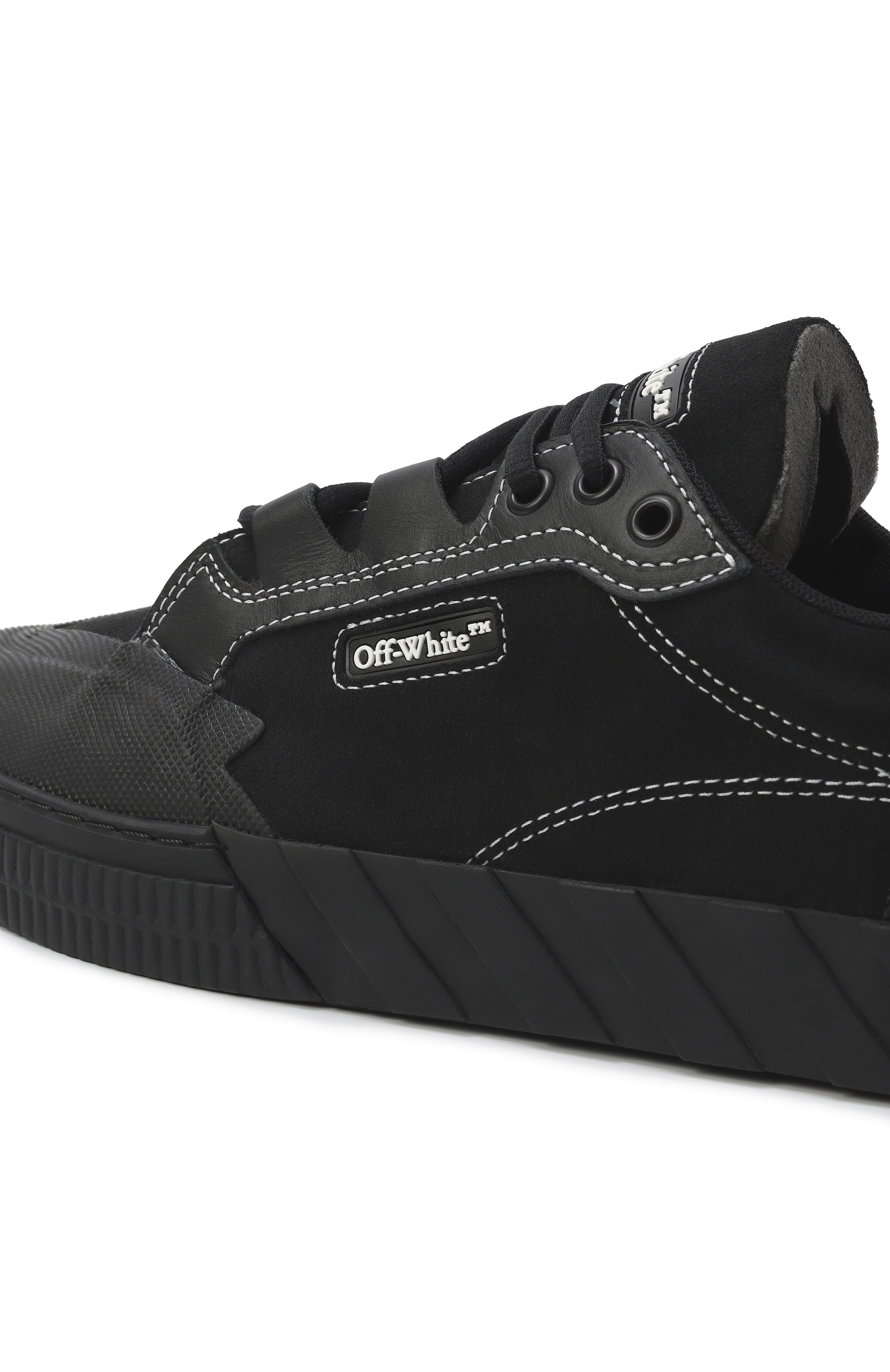 Замшевые кеды vulcanized 779 OFF-WHITE, арт. 0MIA296C99LEA001, фото 7