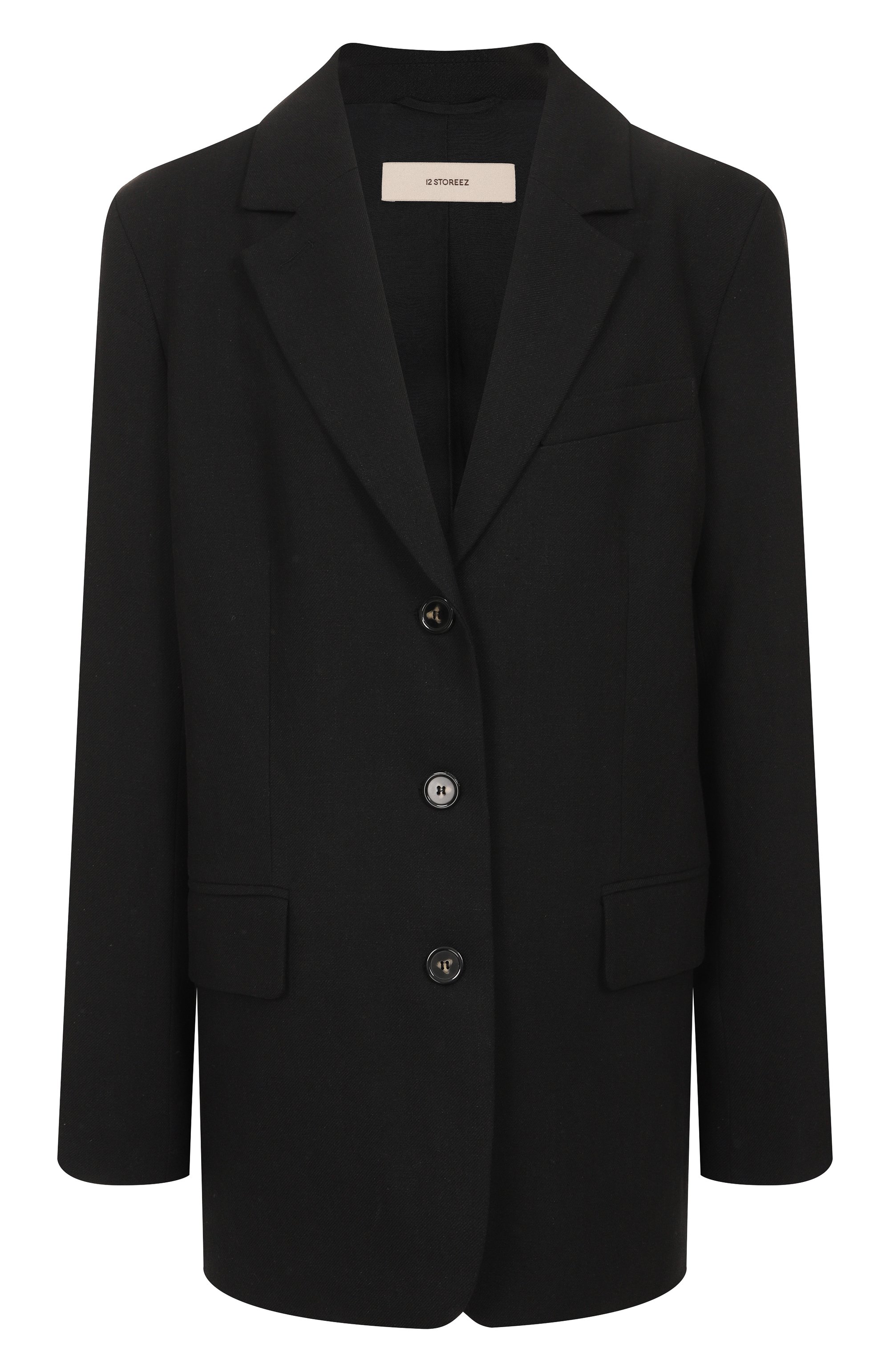 Жакет изо льна и вискозы 12 STOREEZ, арт. 126104, фото 1