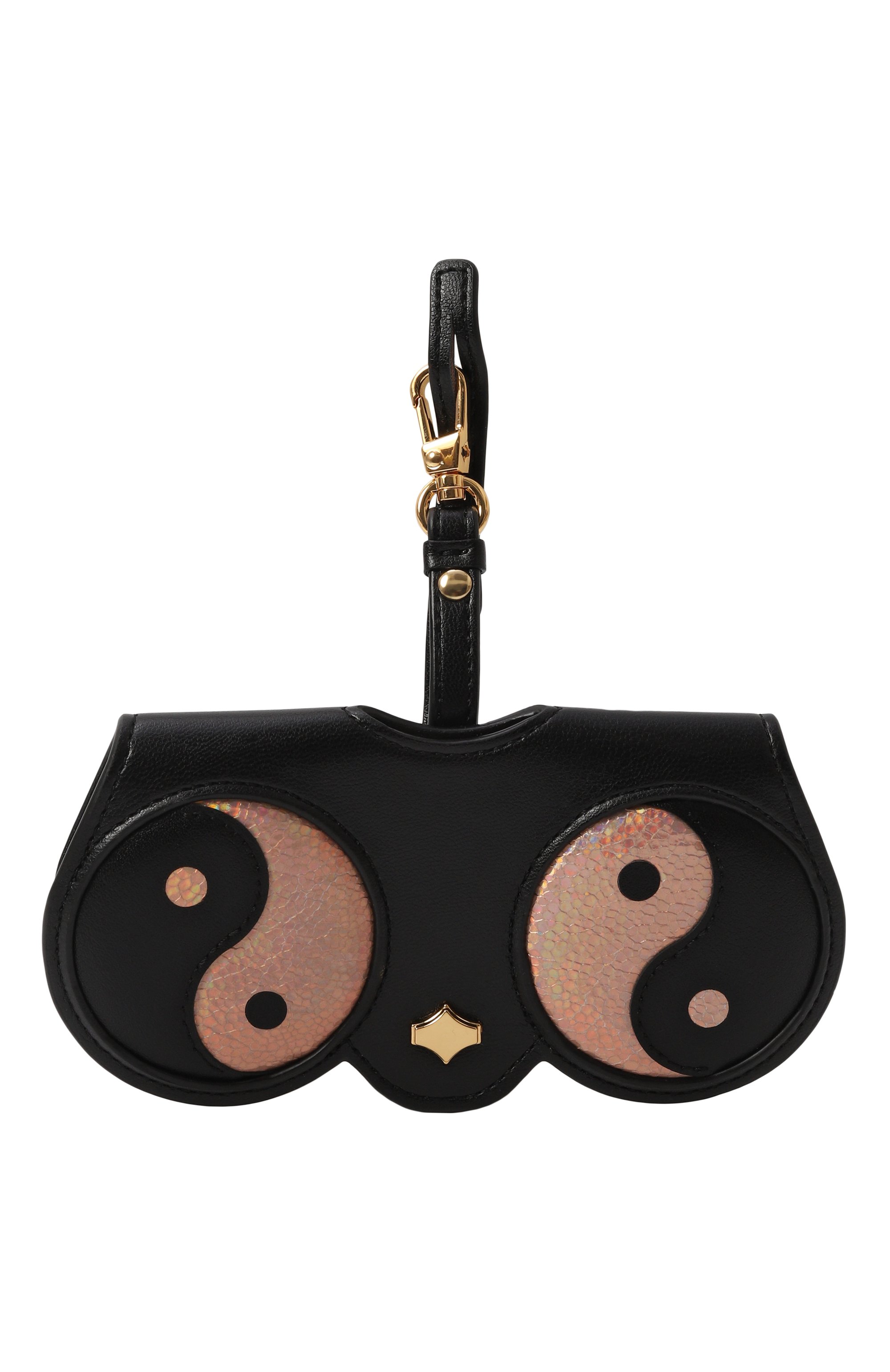 Футляр для очков ANY DI черного цвета по цене 13150 руб., арт. SP101652 YIN YANG, фото 1 Футляр для очков ANY DI, арт. SP101652 YIN YANG, фото 1