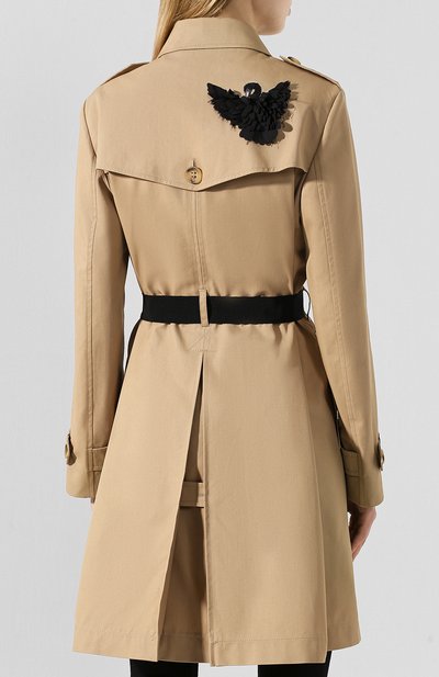Хлопковый тренч REDVALENTINO, арт. SR3CHA10/2R3, фото 4