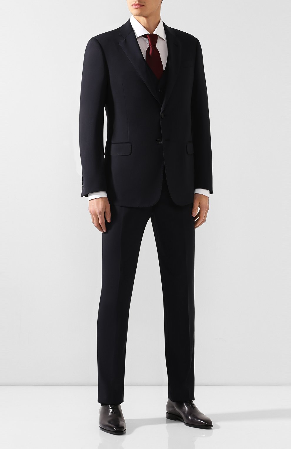 Шерстяной костюм-тройка GIORGIO ARMANI, арт. 8WGAY004/T0075, фото 1