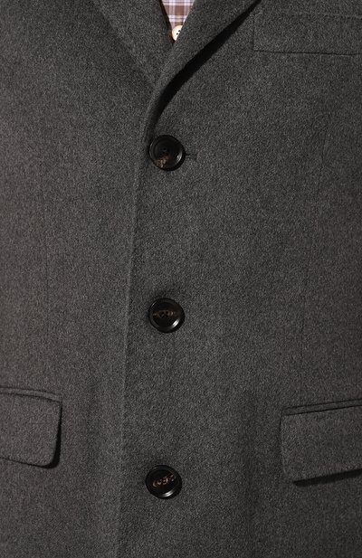 Кашемировое пальто SARTORIA LATORRE серого цвета по цене 176000 руб., арт. A0STA/UE056X, фото 5 Кашемировое пальто SARTORIA LATORRE, арт. A0STA/UE056X, фото 5