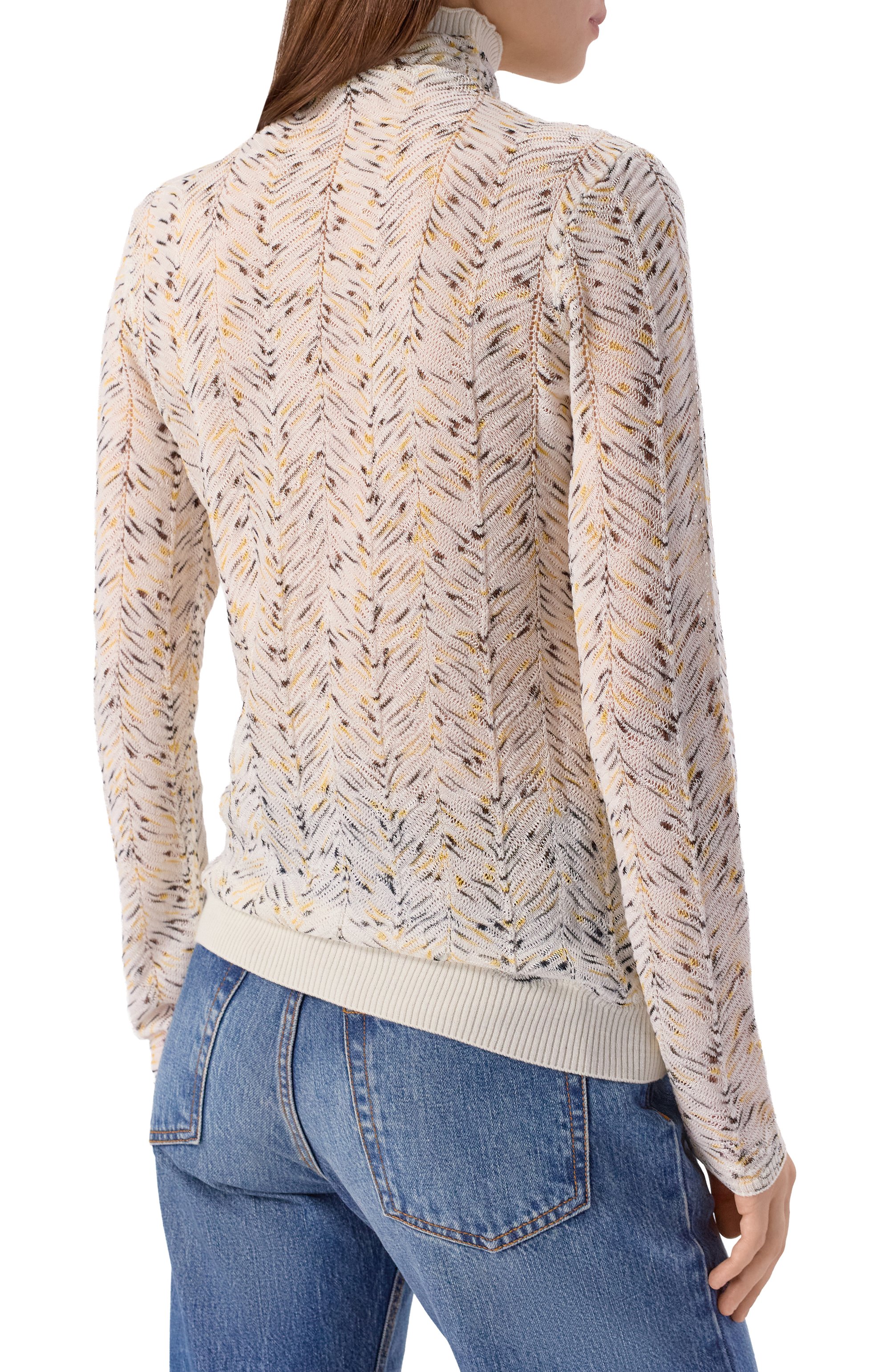 Водолазка из шерсти и вискозы MISSONI, арт. DS25WN1K/BK01EU, фото 4