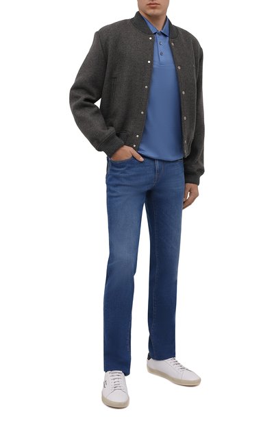 Хлопковое поло CANALI, арт. T0238/MJ00002, фото 2