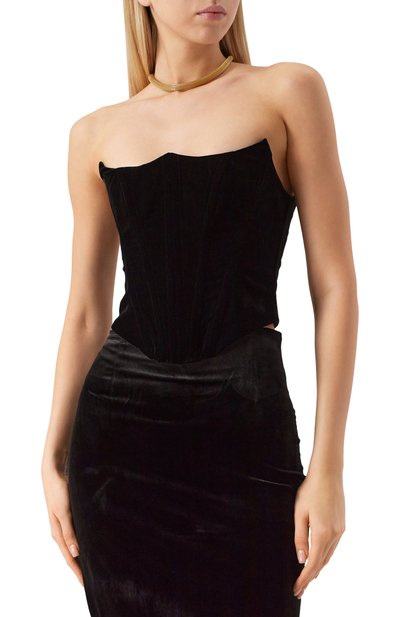 Бархатный корсет ALINE, арт. AL082701, фото 3