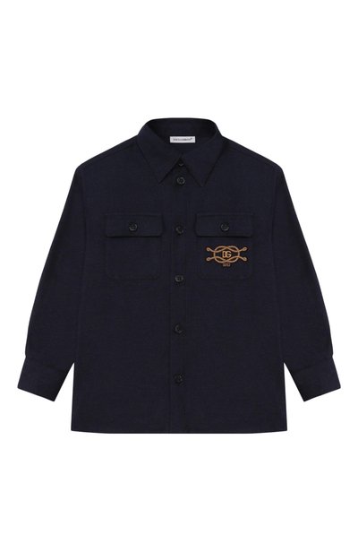 Хлопковая рубашка DOLCE & GABBANA, арт. L45S12/FU5ZI_001