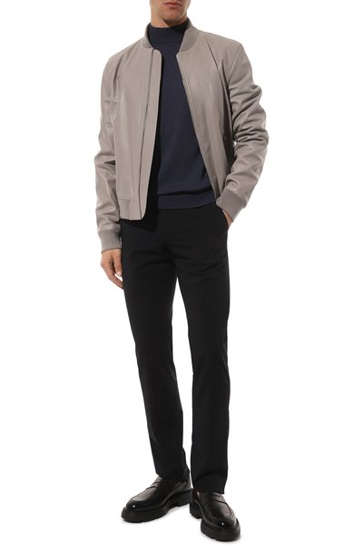 Водолазка из шерсти и шелка ANDREA CAMPAGNA, арт. LU1ML LSC18R, фото 2