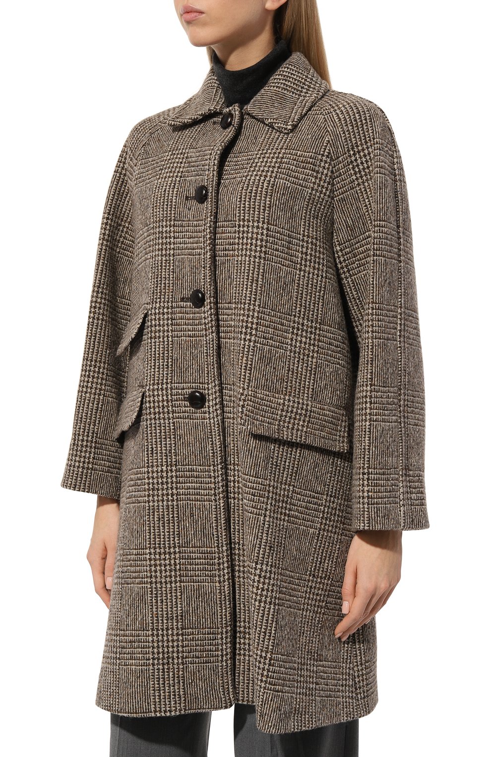 Шерстяное пальто WEEKEND MAX MARA, арт. PIT0NE, фото 3