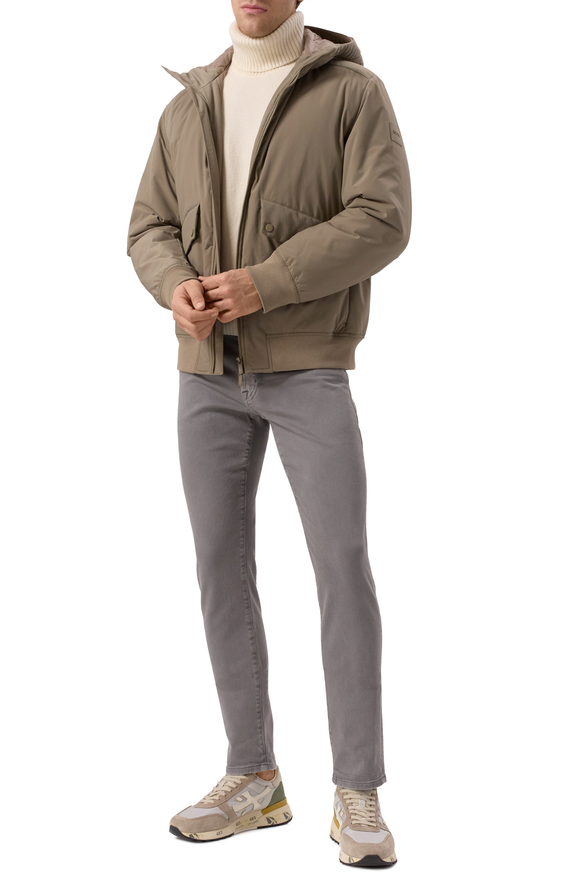 Пуховый бомбер BOSS, арт. 50534954, фото 2