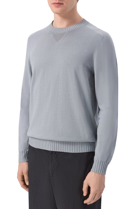 Хлопковый джемпер Premiata PMG36 Серый  PMG36 Фото 3