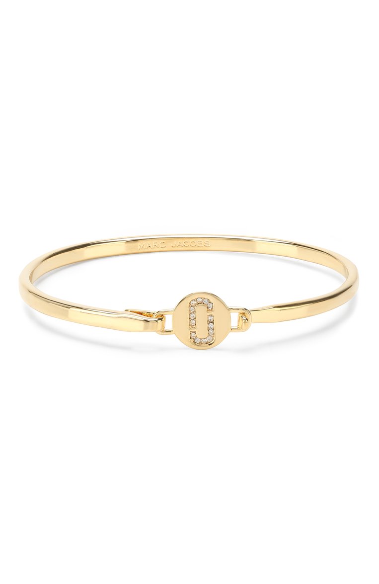 Женский браслет double j  MARC JACOBS (THE) золотого цвета, арт. M0013441 | Фото 1 (Статус проверки: Проверена категория; Материал: Металл; Региональные ограничения белый список (Axapta Mercury): RU, Не проставлено; Нос: Не проставлено)