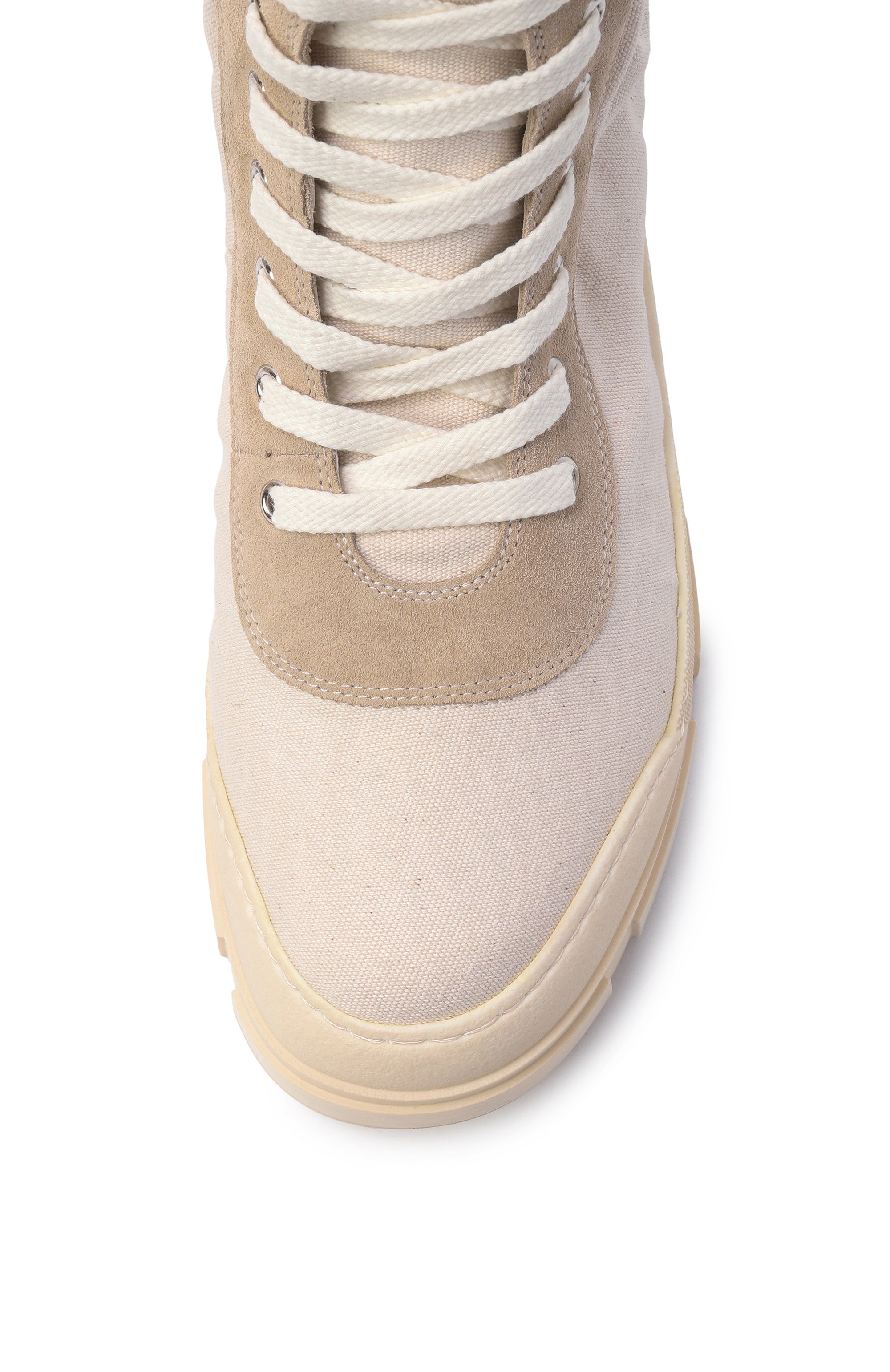 Текстильные ботинки v14_roccia VIC MATIE кремового цвета по цене 44800 руб., арт. 1K5006D_V14BRUBP96, фото 6 Текстильные ботинки v14_roccia VIC MATIE, арт. 1K5006D_V14BRUBP96, фото 6