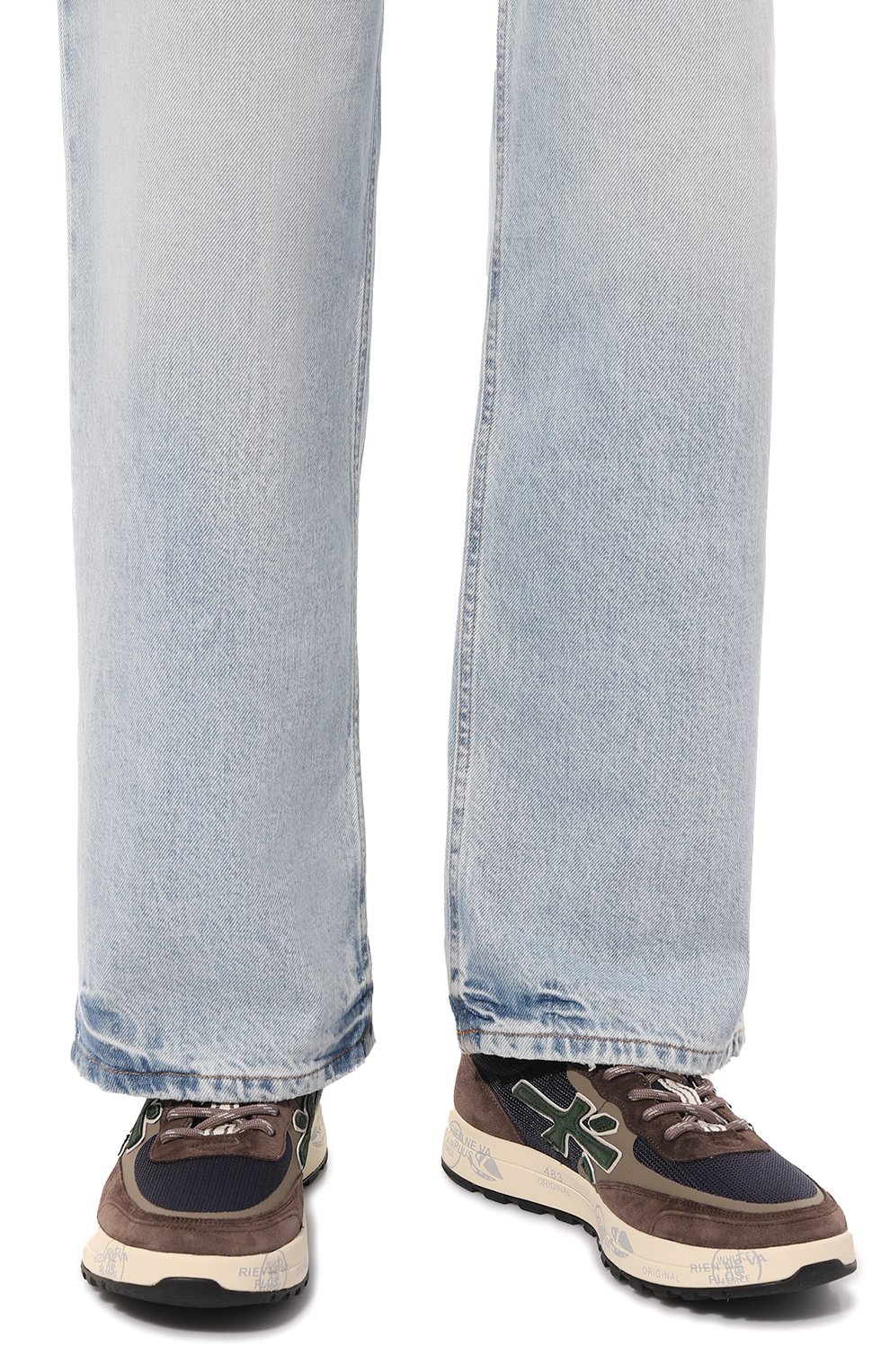 Комбинированные кеды nous PREMIATA, арт. N0US/VAR 6858, фото 3