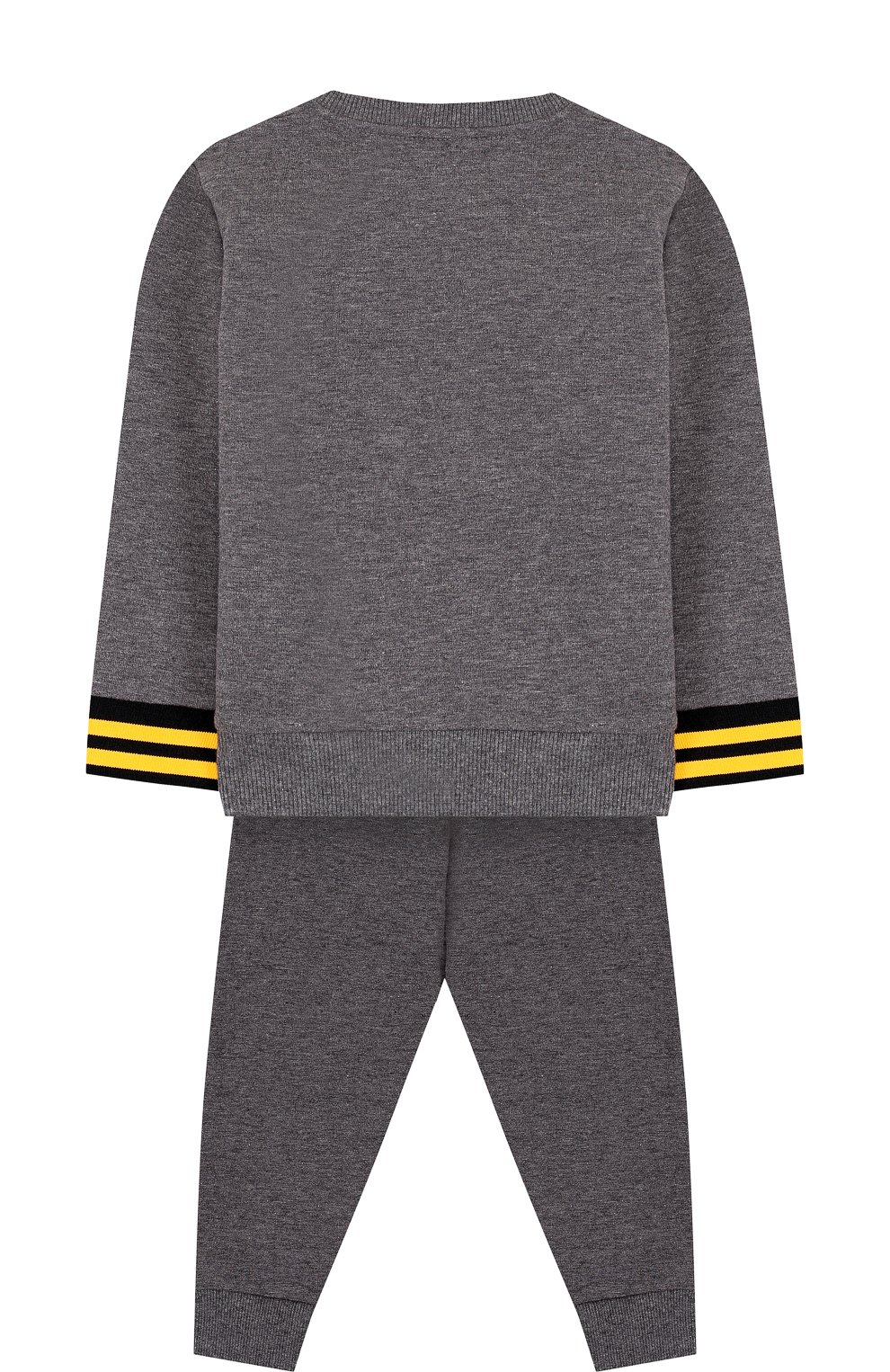 Хлопковый комплект из брюк и свитшота MONCLER ENFANT, арт. D2-951-88108-05-80996, фото 2