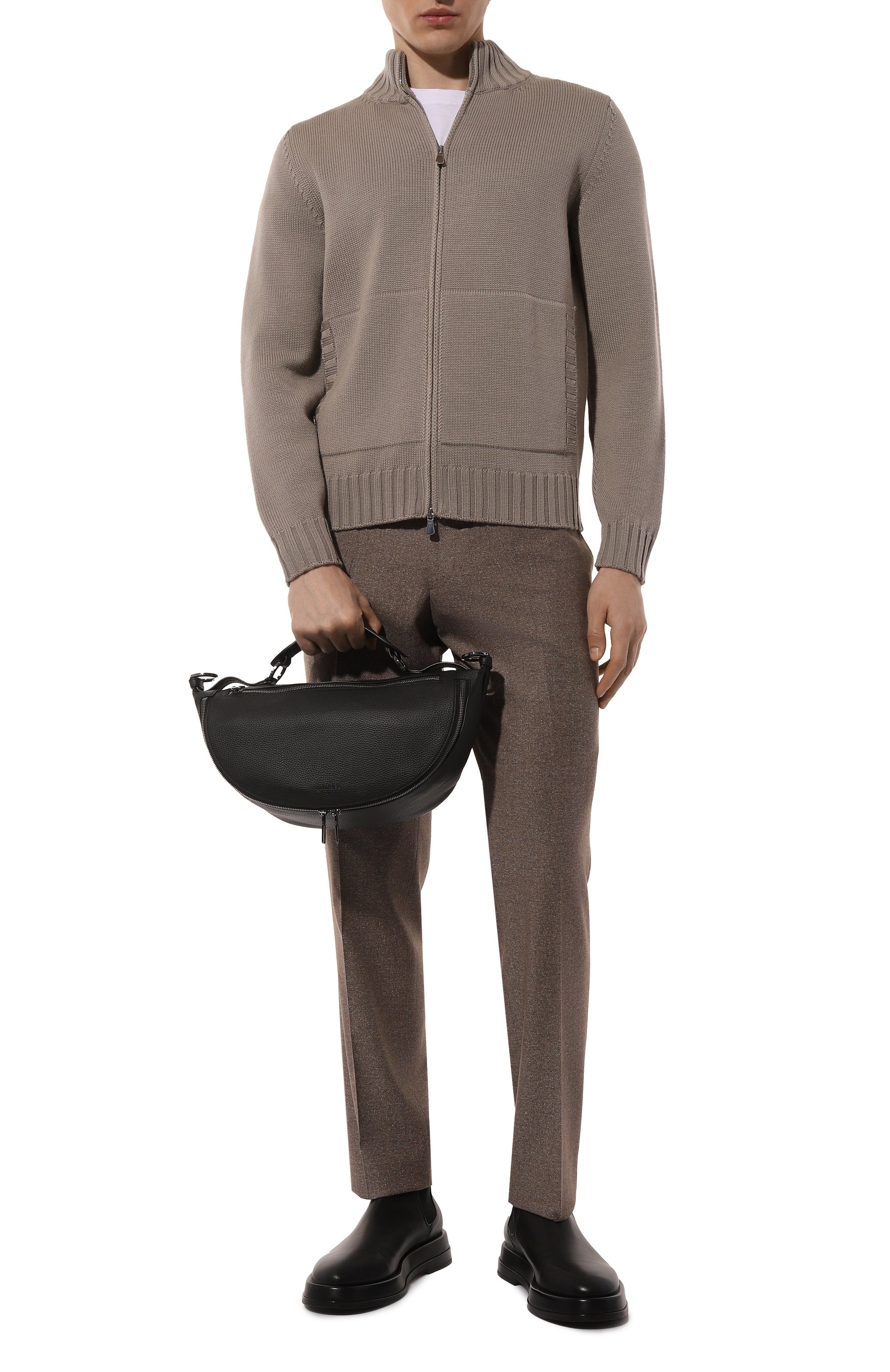 Сумка origami medium LANCEL черного цвета по цене 69950 руб., арт. A13301, фото 7 Сумка origami medium LANCEL, арт. A13301, фото 7