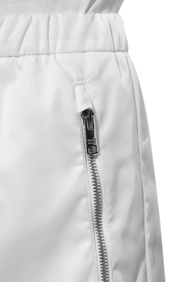 Мужского брюки adidas for prada re-nylon PRADA белого цвета, арт. SPH155-1WQ8-F0AA1-212 | Фото 8 (Региональные ограничения белый список (Axapta Mercury): Не проставлено; Материал внешний: Синтетический материал; Нос: Не проставлено)