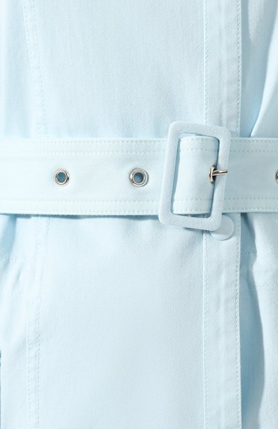 Хлопковый тренч STELLA MCCARTNEY, арт. 597950/SLA53, фото 5