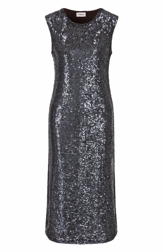 Платье P.A.R.O.S.H. G0NG25-D722527 Серебряный G0NG25-D722527