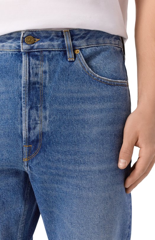 Джинсы Golden Goose Deluxe Brand GMP00596.P000621 Синий  GMP00596.P000621 Фото 5