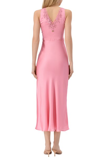 Атласное платье TWINSET, арт. 251TP2370, фото 4