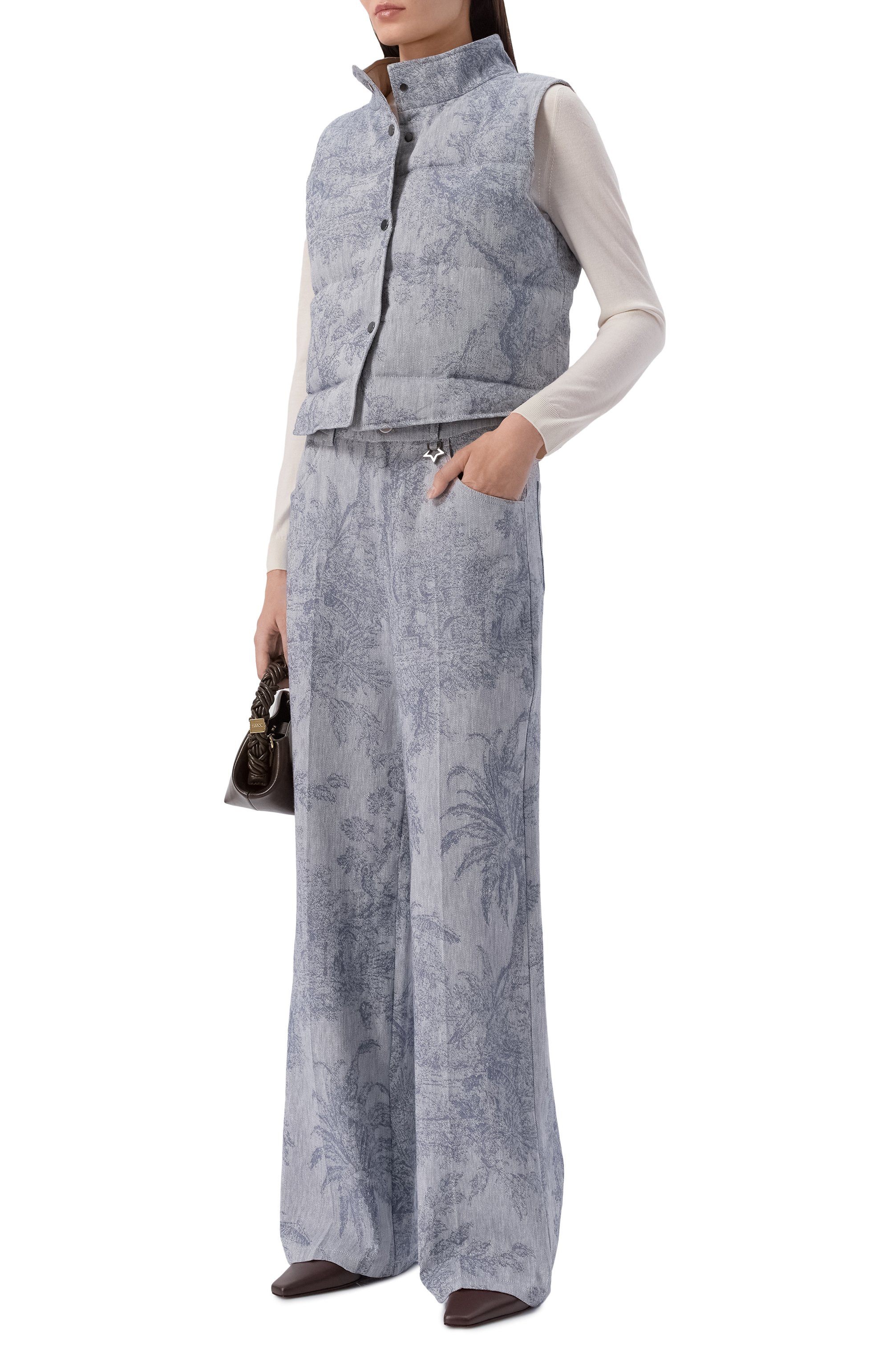 Утепленный жилет LORENA ANTONIAZZI, арт. P2642PI16A/5163, фото 2