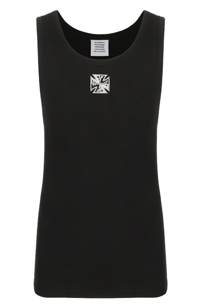 Мужская хлопковая майка VETEMENTS, арт. ME76TT159B/1202 RIB