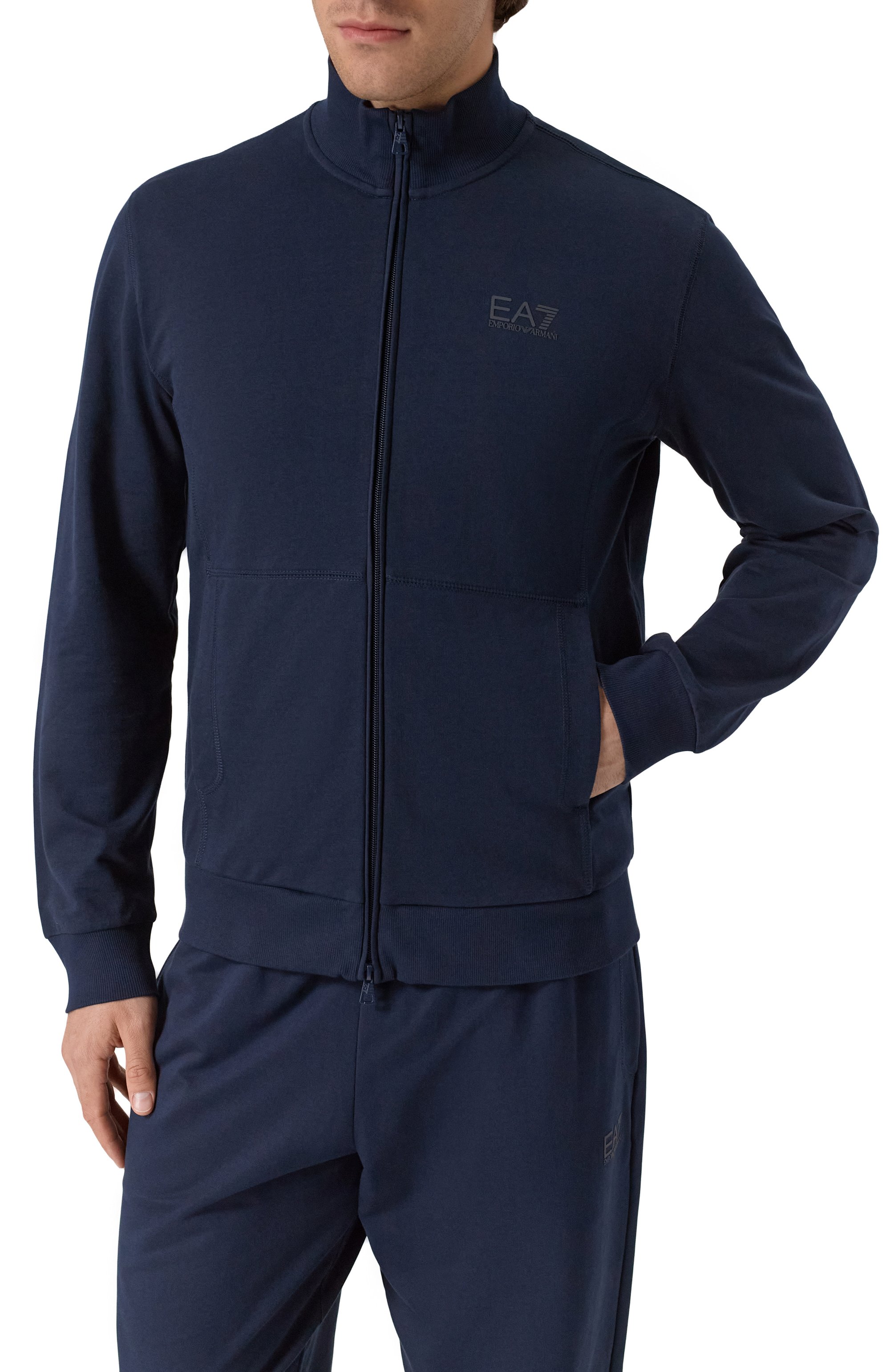 Хлопковый спортивный костюм EA7, арт. 7M000235/AF13512, фото 2