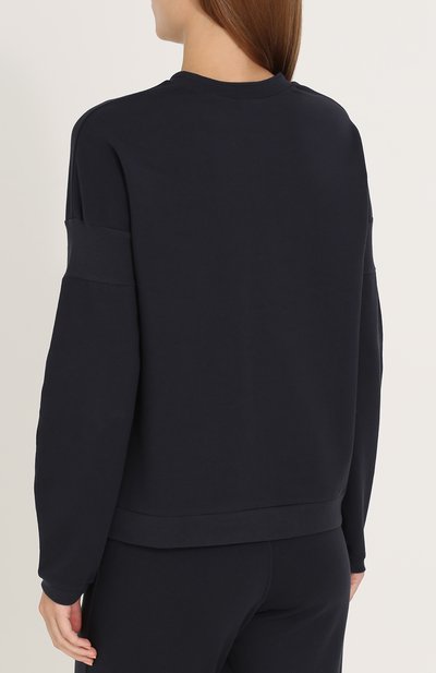 Хлопковый свитшот с круглым вырезом ZIMMERLI, арт. 5139-39005, фото 4