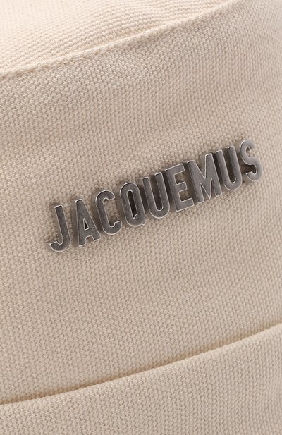 Хлопковая панама le bob gadjo JACQUEMUS кремового цвета по цене 10400 руб., арт. 213AC001-5001, фото 4 Хлопковая панама le bob gadjo JACQUEMUS, арт. 213AC001-5001, фото 4
