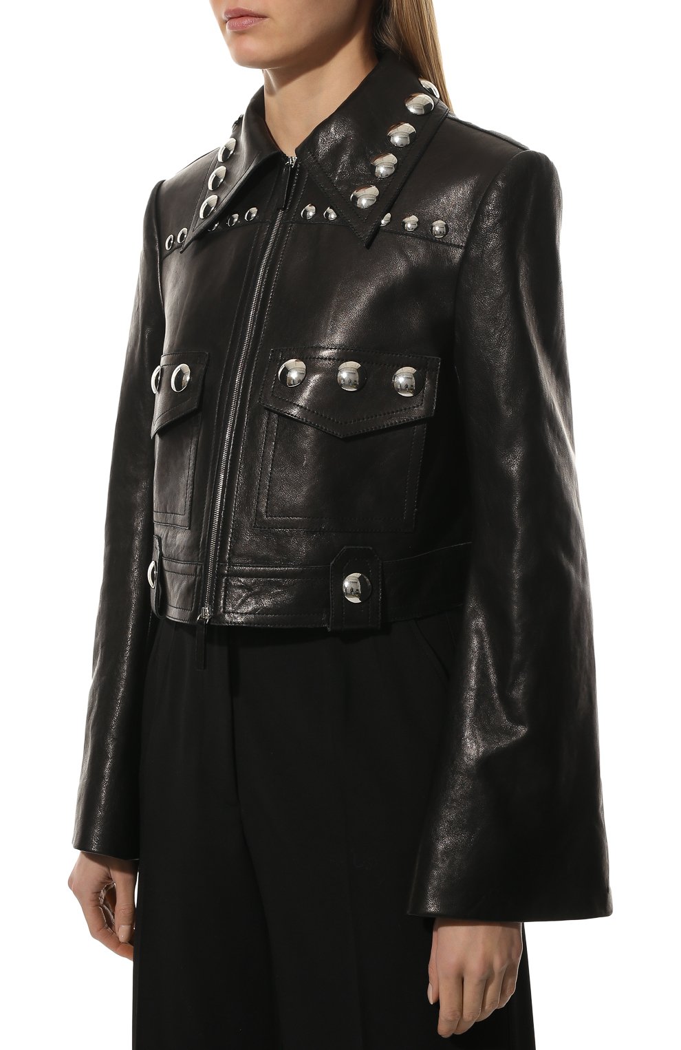 Кожаная куртка KHAITE, арт. 6056729/LYLE, фото 3