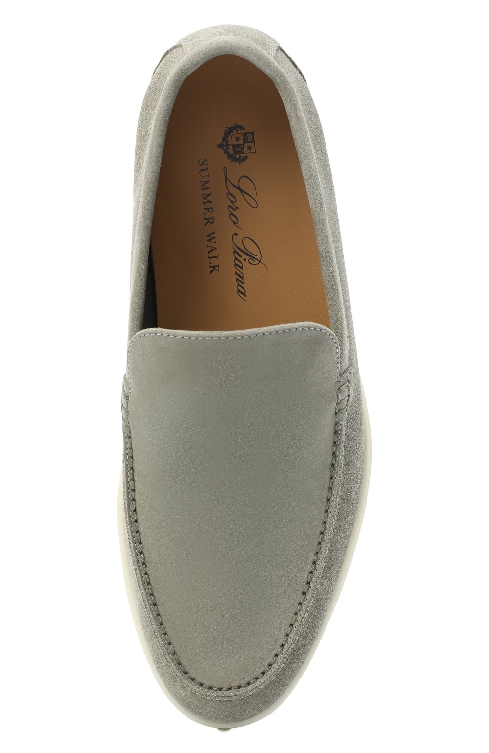 Замшевые лоферы summer walk LORO PIANA, арт. FAE8124, фото 5