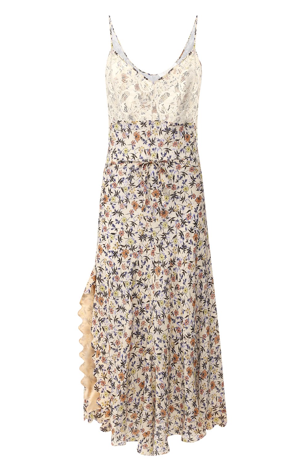 Платье из вискозы CHLOÉ разноцветного цвета по цене 270500 руб., арт. CHC19SR052348, фото 1 Платье из вискозы CHLOÉ, арт. CHC19SR052348, фото 1