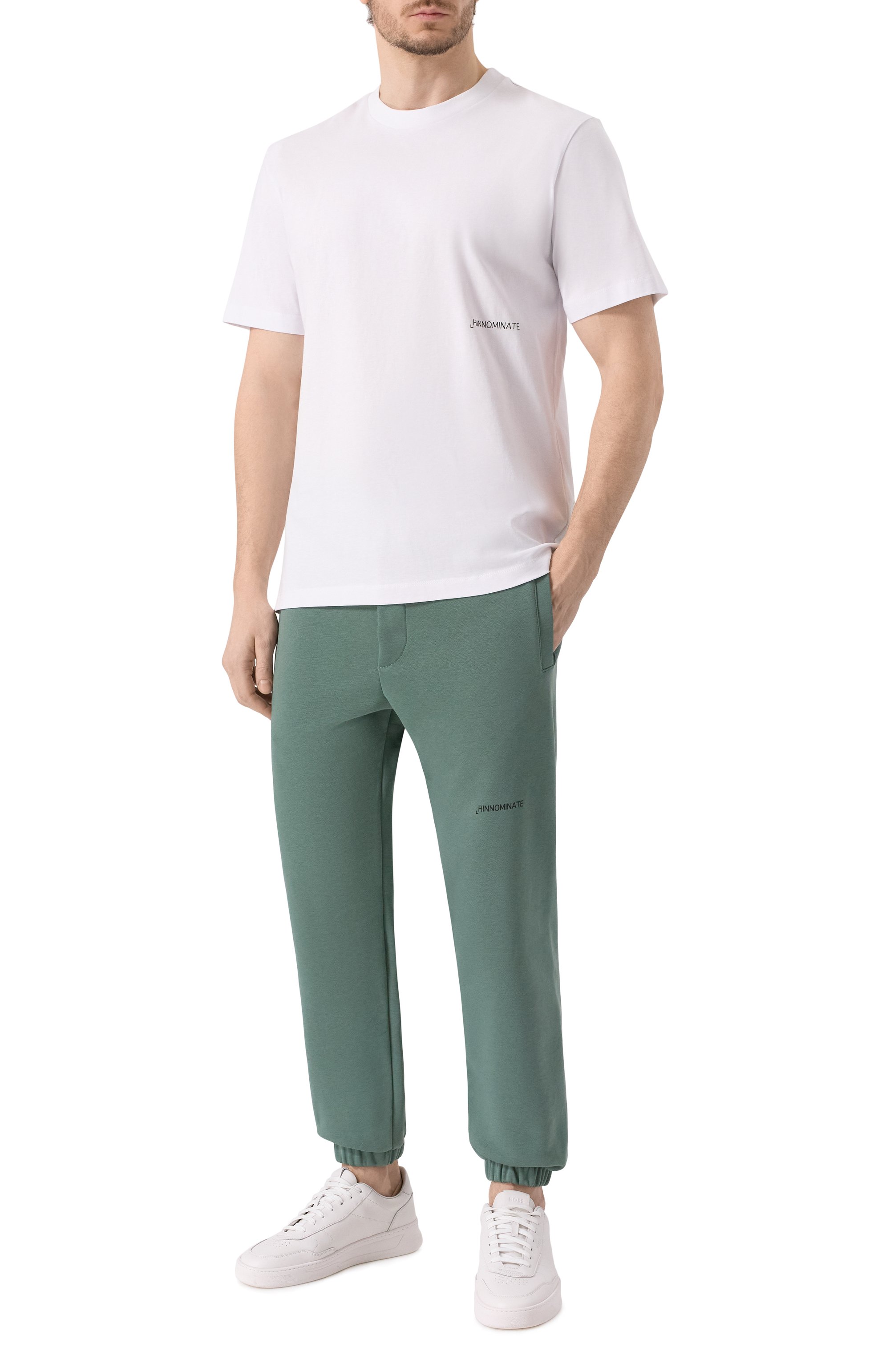 Хлопковые джоггеры HINNOMINATE, арт. HMABM01310, фото 2