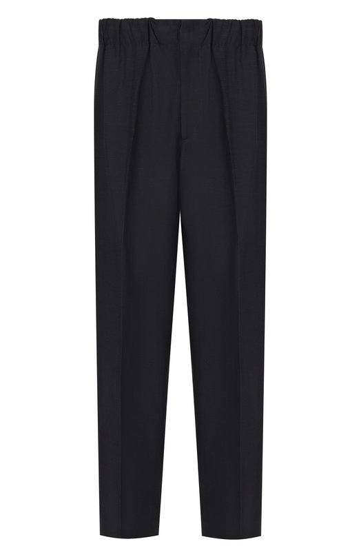 Брюки из вискозы и льна Laneus S6LAMAPA083 Чёрный S6LAMAPA083