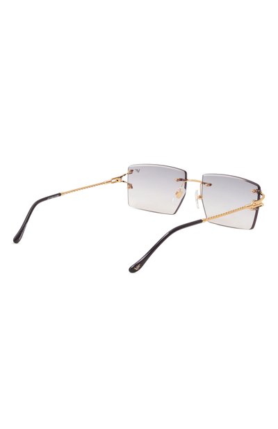 Солнцезащитные очки VINTAGE FRAMES, арт. IC0N 24KT YELL0W G0LD/ASPHALT, фото 5