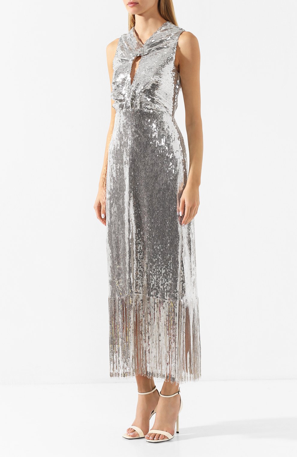 Платье с пайетками RACHEL COMEY, арт. 193W-624-S1089 SEQUIN FRINGE, фото 3