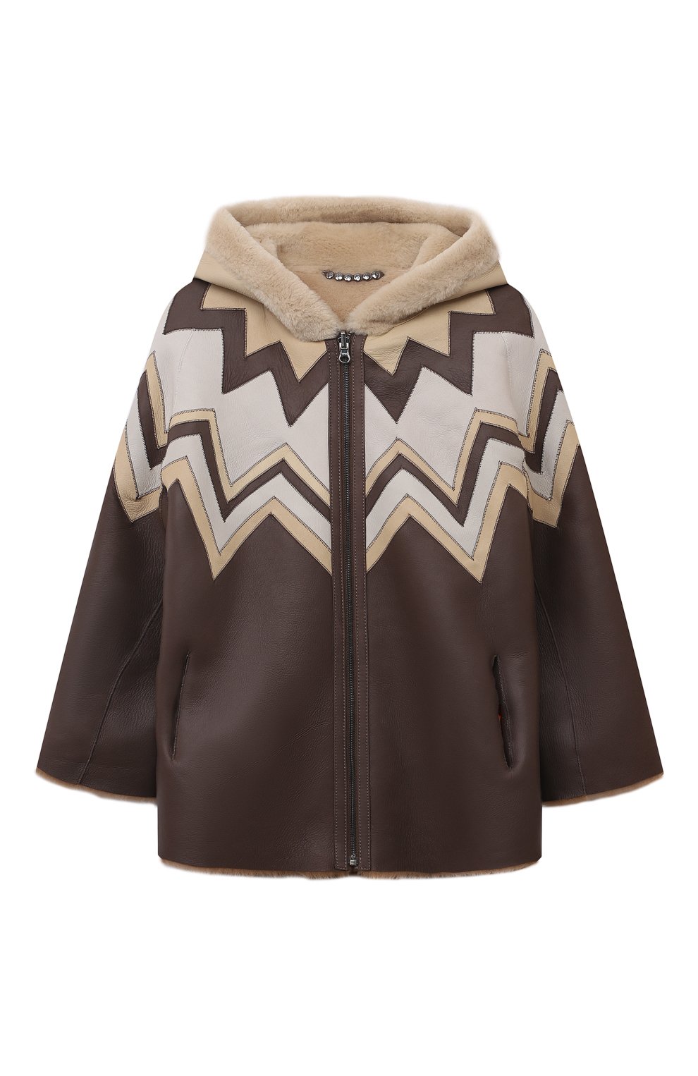 Шуба из овчины VLASTA MOUNTAIN, арт. ESSELUNGA-K, фото 4