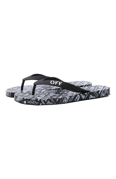 Мужские шлепанцы off stamp OFF-WHITE, арт. 0MI0001F25MAT001